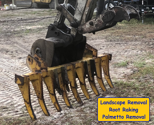 Tractor and Mini Excavator - Degolyer Enterprises - Keystone Heights - Middleburg - St. Augustine - Gainesville - Starke - Palatka - Northeast Florida - Odom Ranch Land